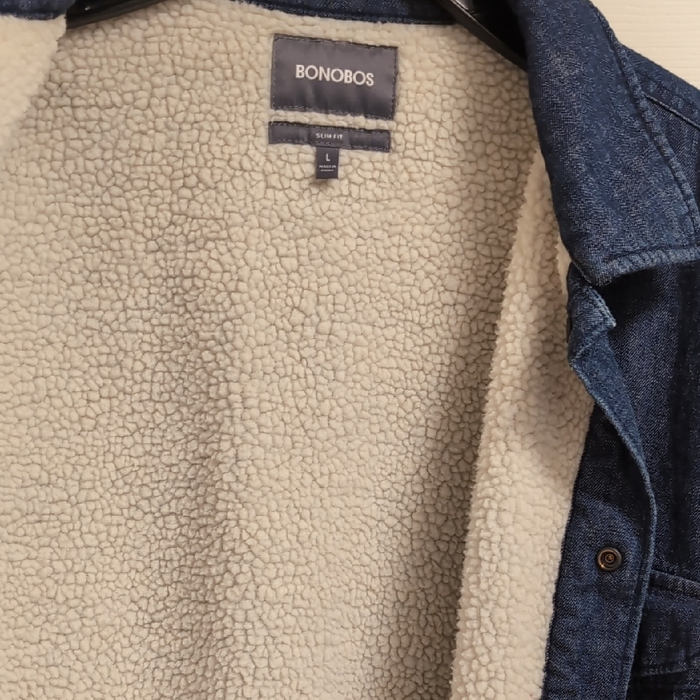 Bonobos Men's Navy Shirt Jacket - Picture 4 of 4